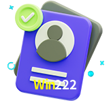 Tornar-se um membro do Win222 é muito simples